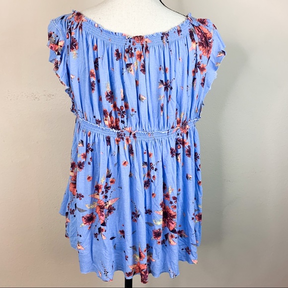 Free People | We The Free Floral Top - Picture 4 of 5